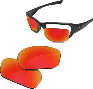 100% Precise-Fit Replacement Sunglass Lenses for Oakley Fives Squared
