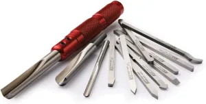 12pc. Robert Sorby #888HS12 Modular Micro Tool Set