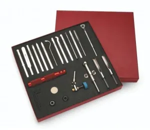 18pc. Robert Sorby #888HS18T Modular Micro Turning Set