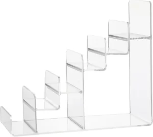 1pc Acrylic Wallet Holder Clear Handbag Organizer Organiser Display Stand Purse Shelf Display Purse Displays Purse Stands and Displays Display Shelf Handbag Stand Small Transparent