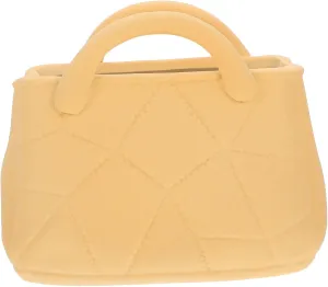 1pc Handbag Shaped Ceramic Flower Vase Unique Decorative Ornament for Home Office and Events Stylish Hydroponic Vase for Flower Arrangements Present for Housewarming and Friends