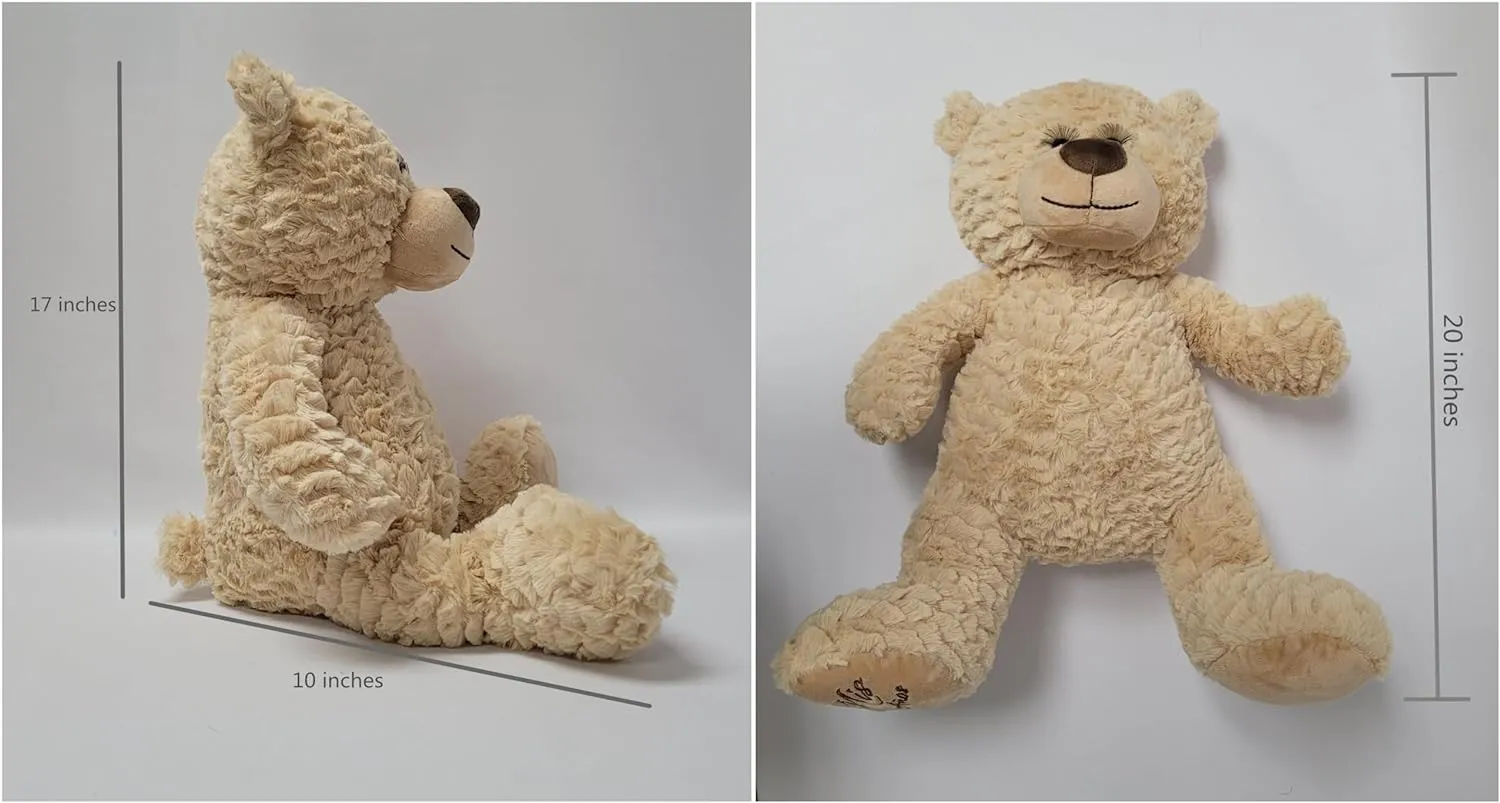 20" Quince Anos Quinceanera Last Doll Teddy Bear with Dress (Centerpiece) ~ B16632-34 (Champane)