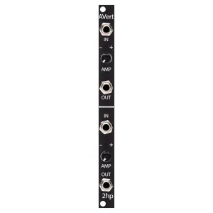 2HP AVert Dual Attenuverter