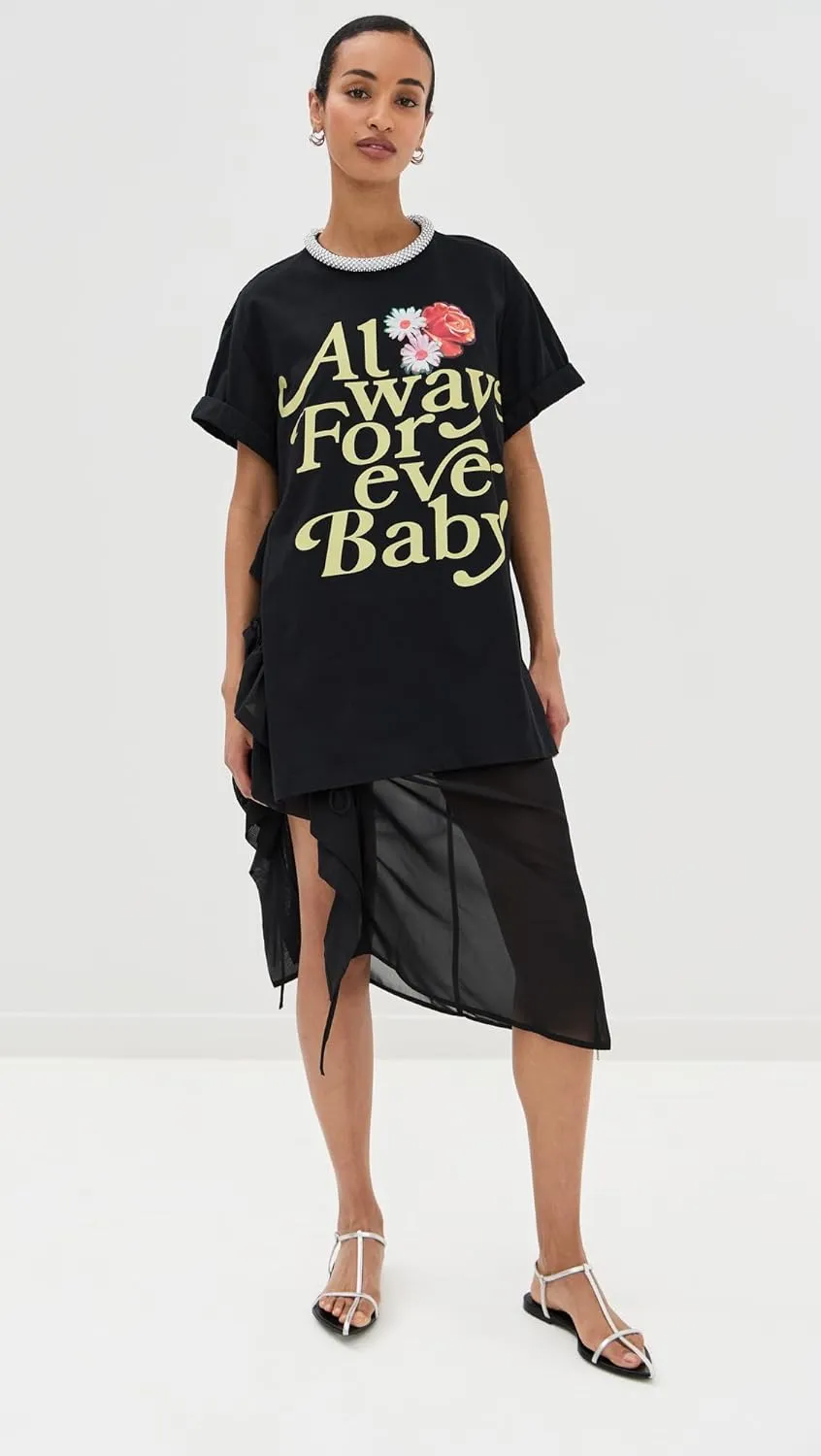 3.1 Phillip Lim Women's Always Forever Baby Tee Dress