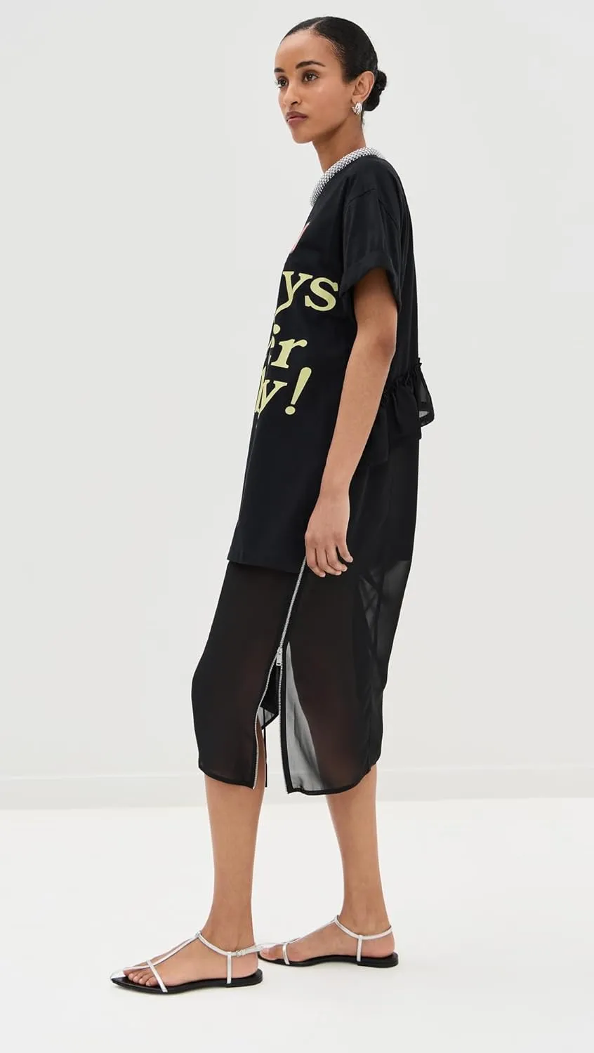 3.1 Phillip Lim Women's Always Forever Baby Tee Dress