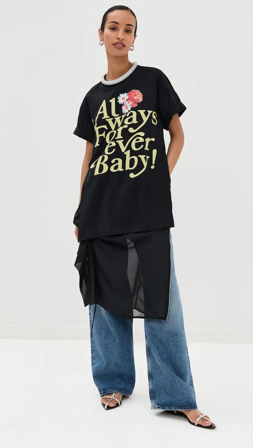 3.1 Phillip Lim Women's Always Forever Baby Tee Dress