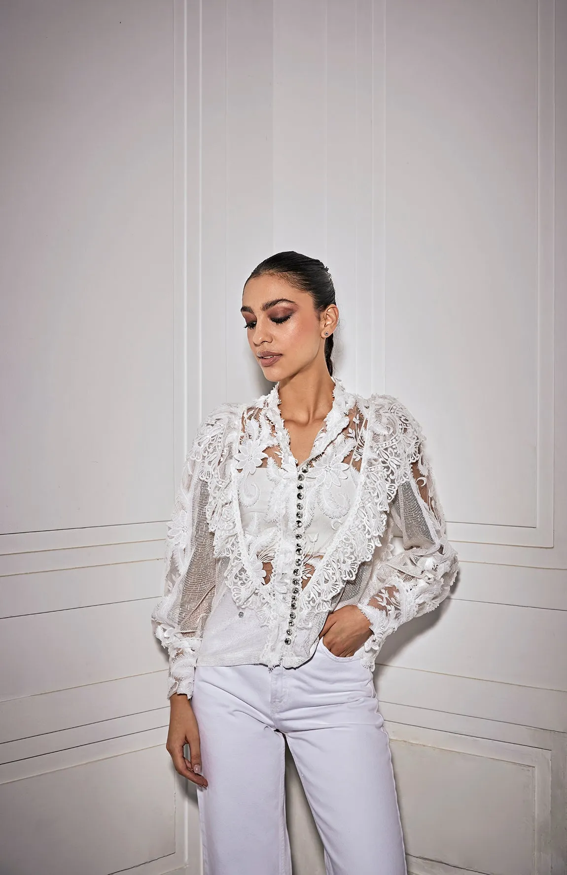 3D Flower Shirt