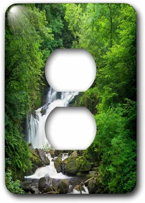 3D Rose LSP_249167_6 Torc Waterfall, Killarney National Park, County Kerry, Ireland 2 Plug Outlet Cover