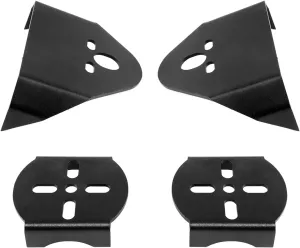 4pcs Upper & Lower Rear Air Bag Mounting Brackets Weld On Air Ride Suspension - Weld On Air Bags Rear Upper & Lower Air Bag Suspension Mounting Brackets