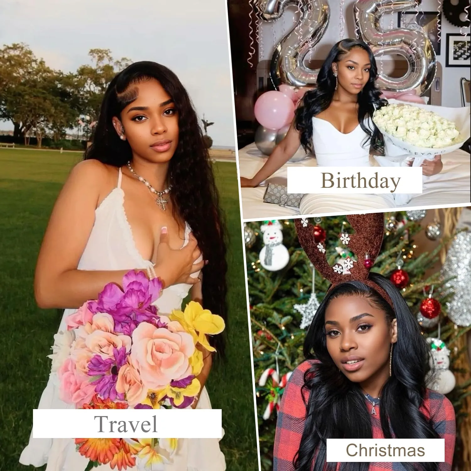 4x4 Transparent HD Lace Closure Virgin Human Hair Closure Invisible Lace Closure Pre Plucked with Baby Hair Natural Black(14Inch,Body Wave)