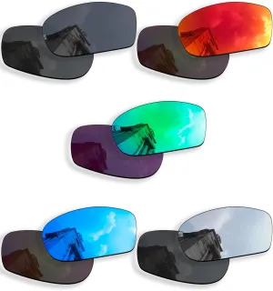 5 Pairs Polarized Replacement Lenses for Oakley Fives Squared OO9238 Sunglasses, Anti-Scratch and Impact Resistant