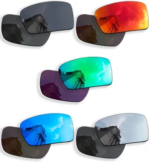 5 Pairs Polarized Replacement Lenses for Oakley Gascan OO9014 Sunglass, Anti-Scratch and Impact Resistant