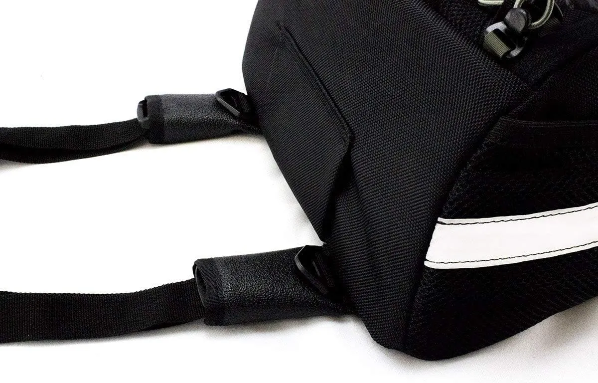 540 Strap Mount Tank Bag - Water-Resistant, Tear-Resistant, Industrial Grade Ballistic Nylon with Anti-Scratch Rubberized Polymer Bottom, Adjustable Strap Mounting
