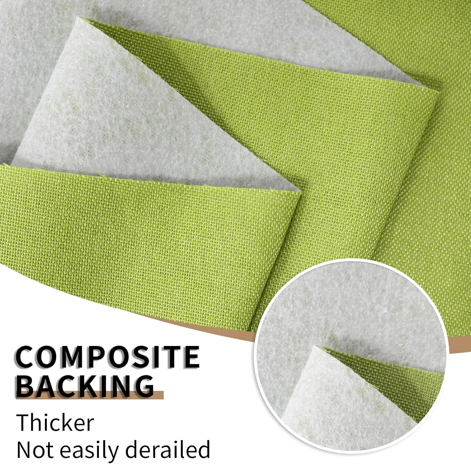 78x57 Inchess Natural Thickened Fabric Premium Linen Liner Multi-Purpose Linen Fiber Material for Gardening Wedding Table Runners Home Party Decorations Christmas (Green)