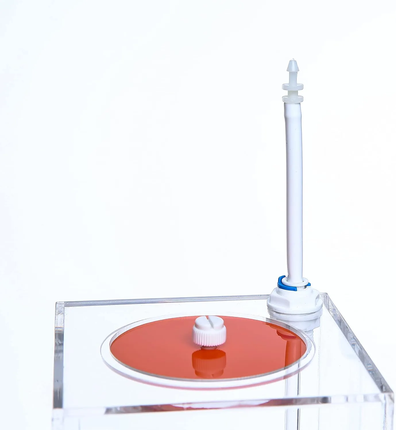 Acryli Made Liquid Storage Bucket 0.4 Gallons, Working with Dosing Pump,Auto Top Off System Reservoir Container, 1 Room 0.4 Gallons