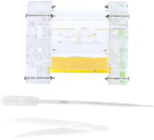 Acrylic Transparent, Portable Farm, Feeding Case with Great Light Transmission, Ideal Children to Cultivate Scientific Interest, Self Controlled Humi