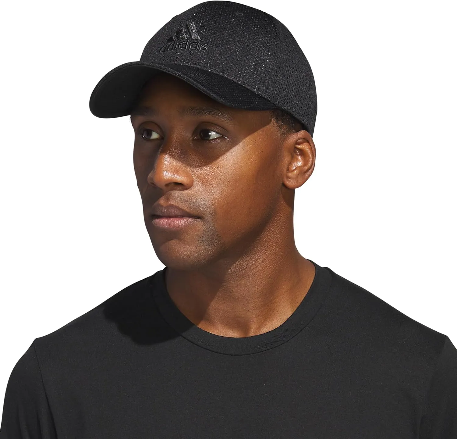 adidas Men's Zags 2.0 Structured Mid Crown A-Flex Stretch Fit Hat