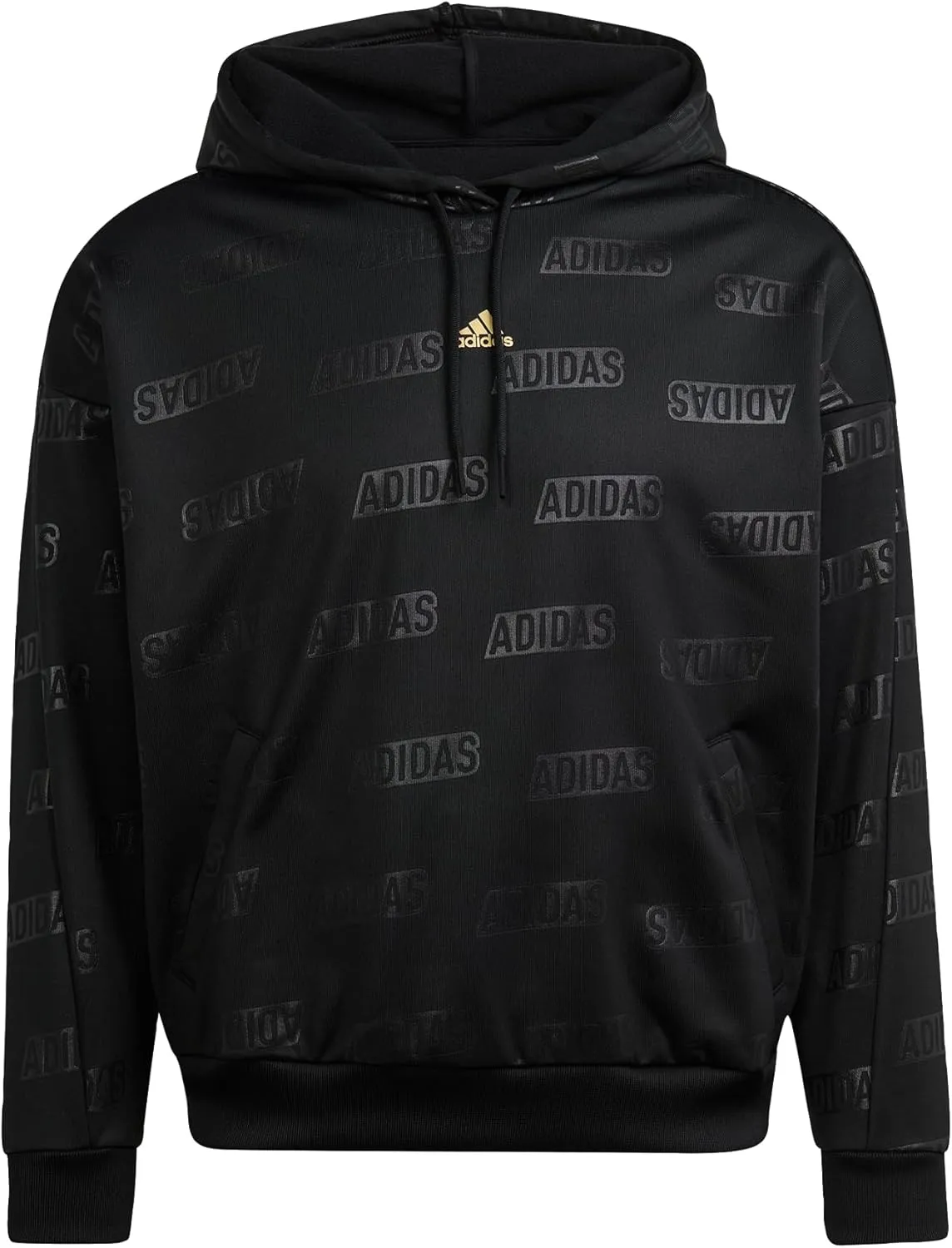 adidas Women's Embossed Monogram Fleece Hoodie