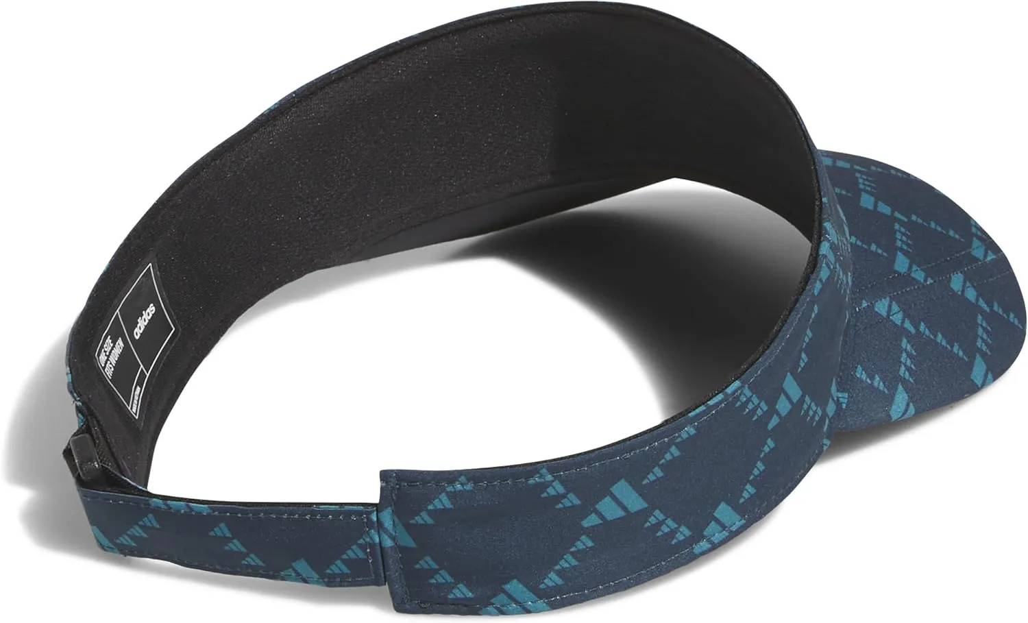 adidas Women's Monogram Print Fairway Golf Visor