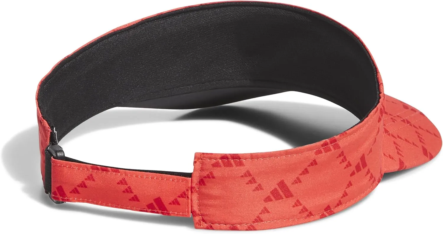 adidas Women's Monogram Print Fairway Golf Visor