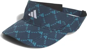 adidas Women's Monogram Print Fairway Golf Visor