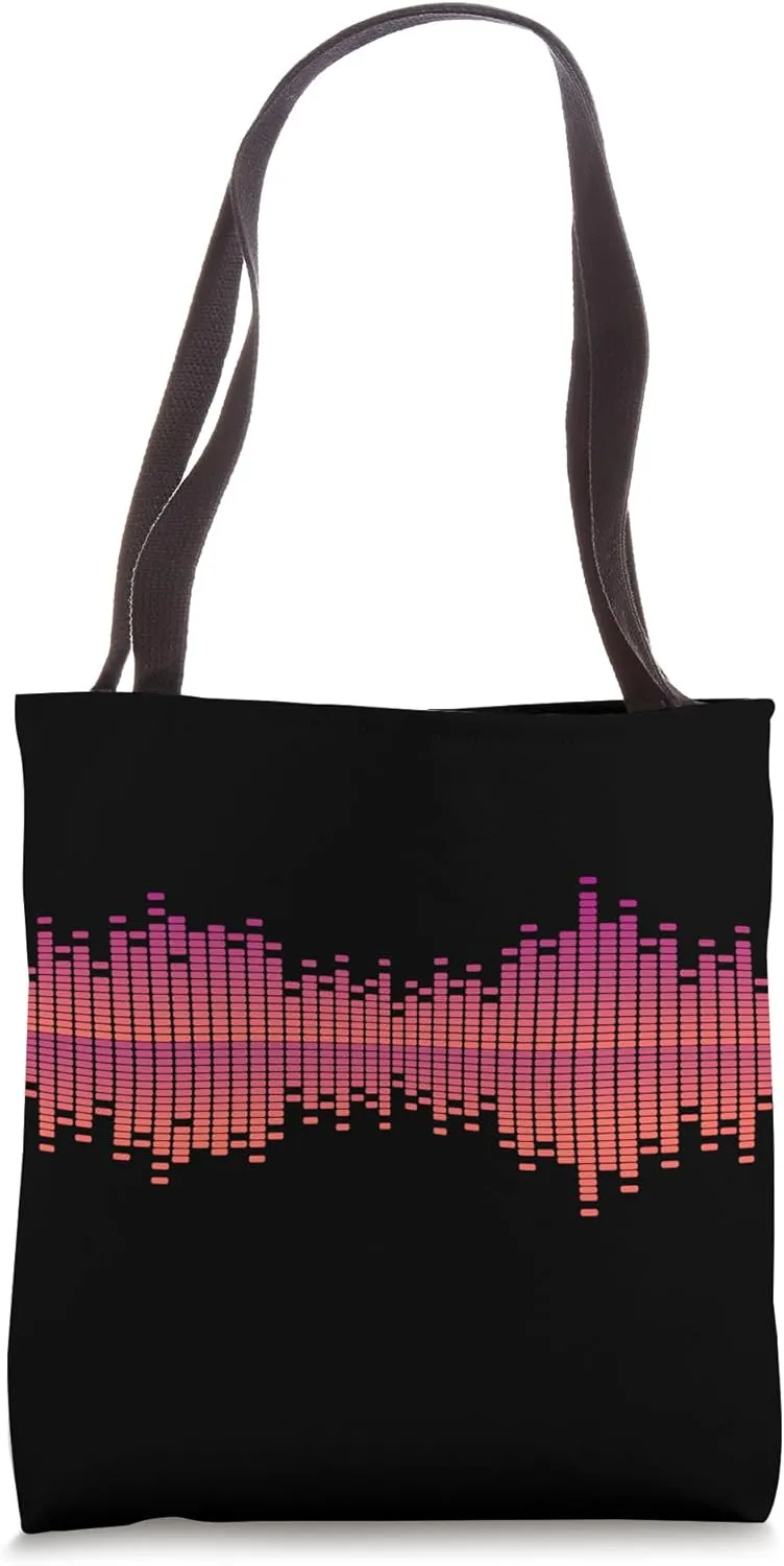 ADSR Modular Life Waveform Synth Nerd Synthesizer Music Tote Bag