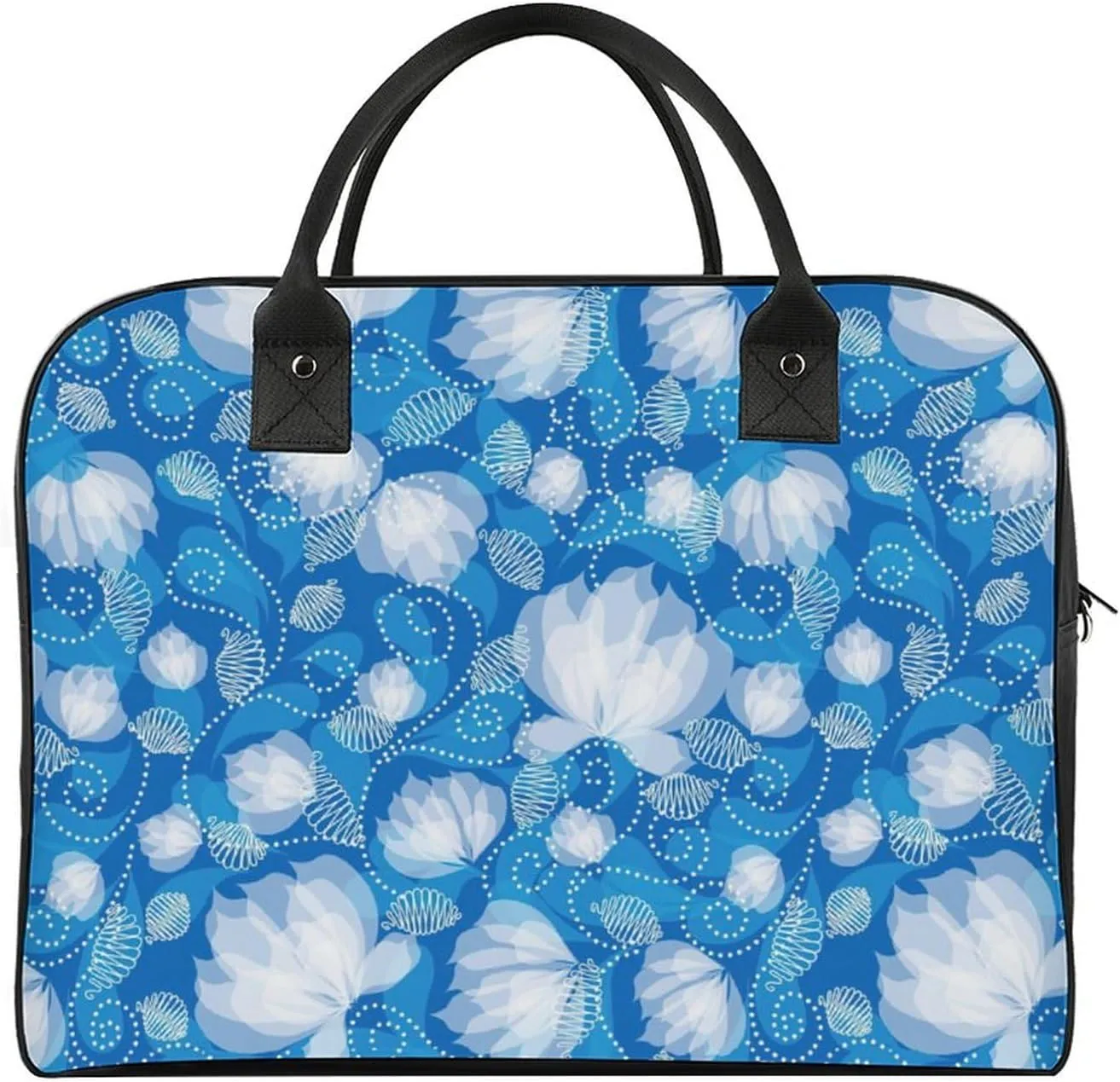 Adult Crossbody Nylon Oriental Cherry Novelty Handbag for Traveling 13" X 19" X 8"