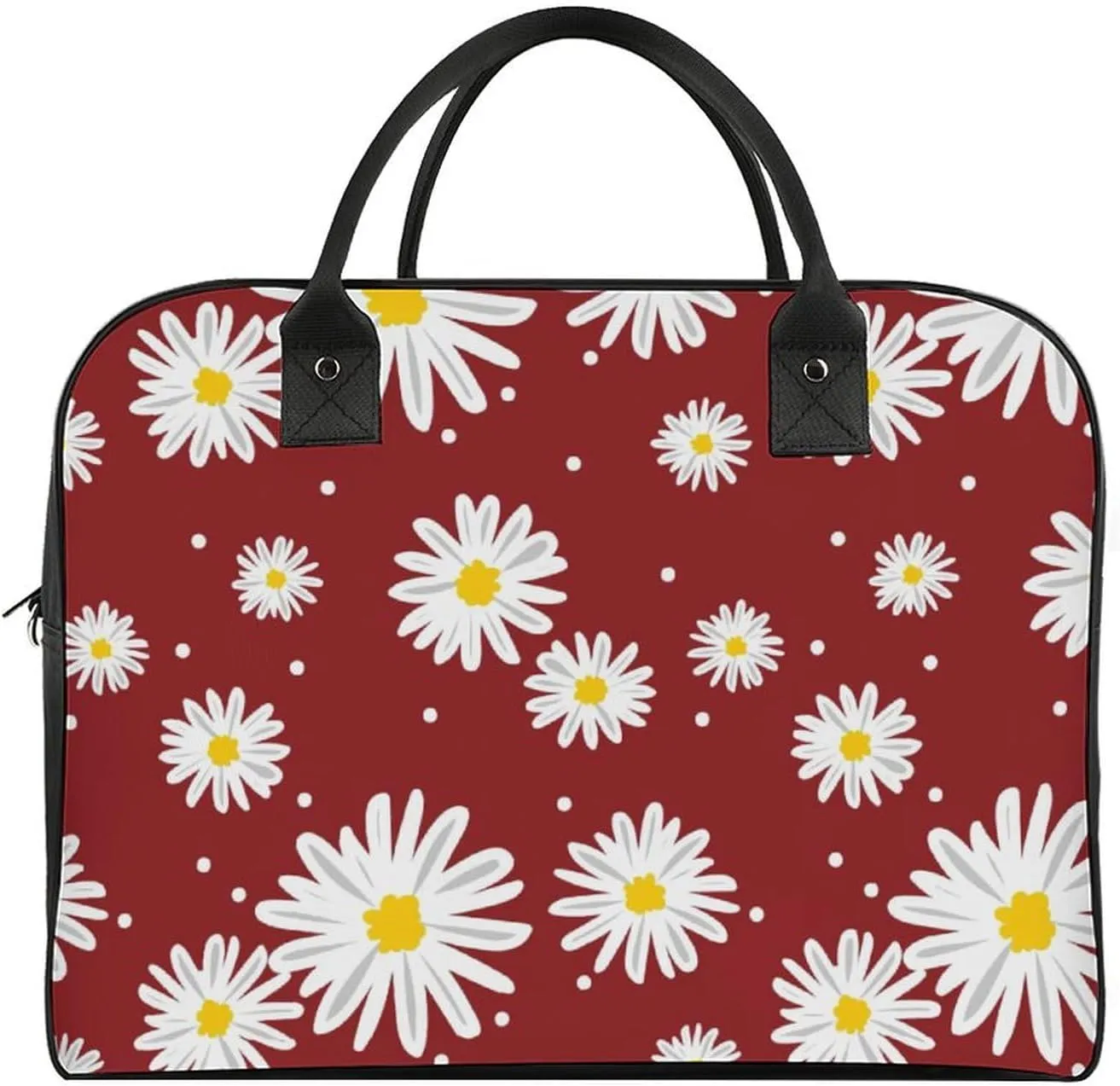 Adult High-capacity Nylon Colorful Butterfly Retro Handbag for Touring 13" X 19" X 8"