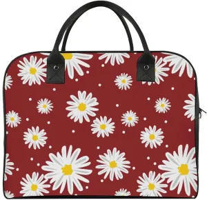 Adult High-capacity Nylon Colorful Butterfly Retro Handbag for Touring 13" X 19" X 8"