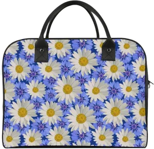 Adult High-capacity Nylon Eiffel Rose Trendy Handbag for Traveling 13" X 19" X 8"