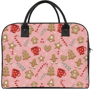 Adults Shoulder Nylon Santa Gifts Fashion Handbag for Journey 13" X 19" X 8"