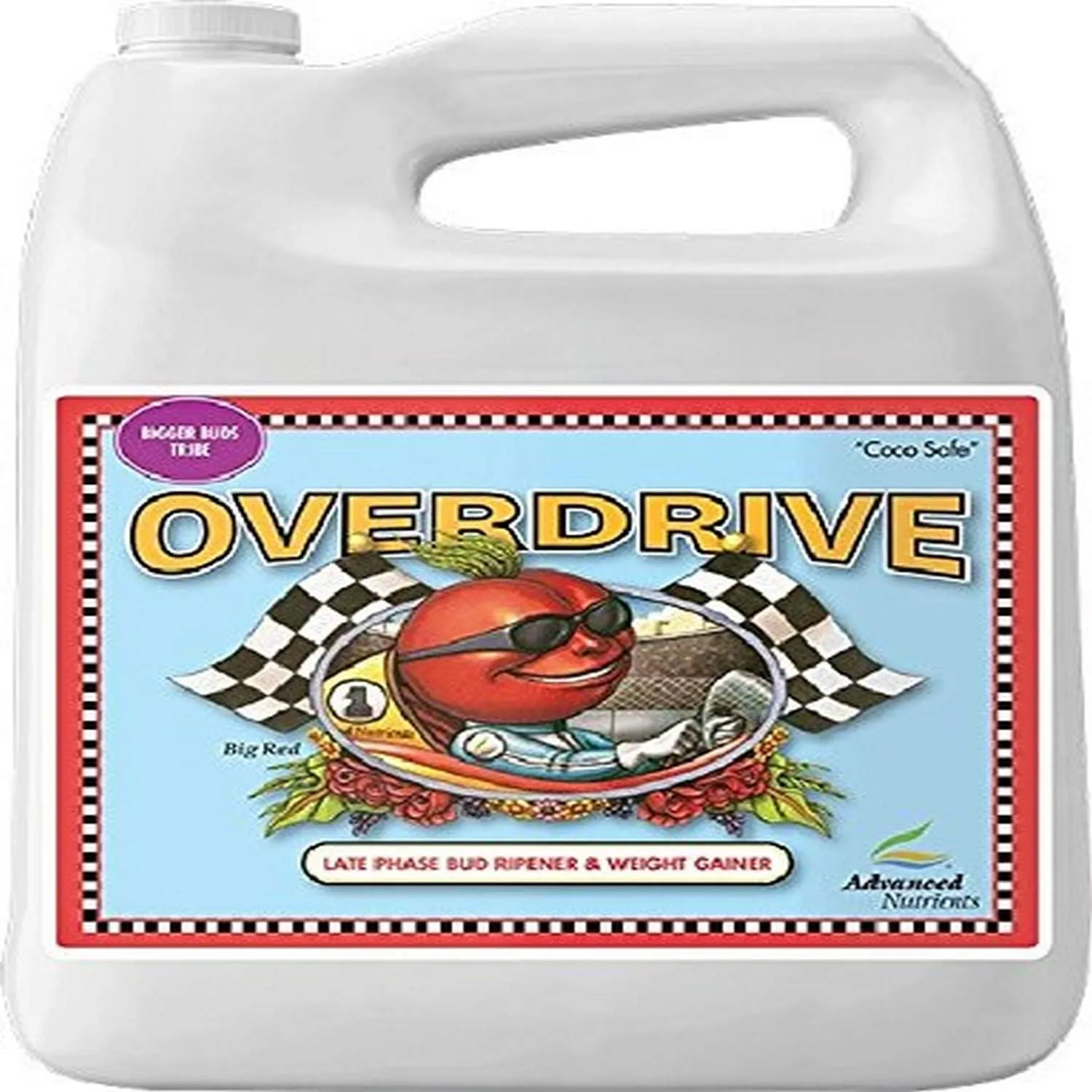 Advanced Nutrients GL523750-15 Overdrive Fertilizer 4 Liter, Brown/A, Packaging may vary