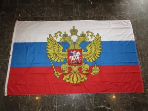 AES 5x8 ft Russia Russian Presidential Flag Rough Tex Knitted 5'x8' Banner