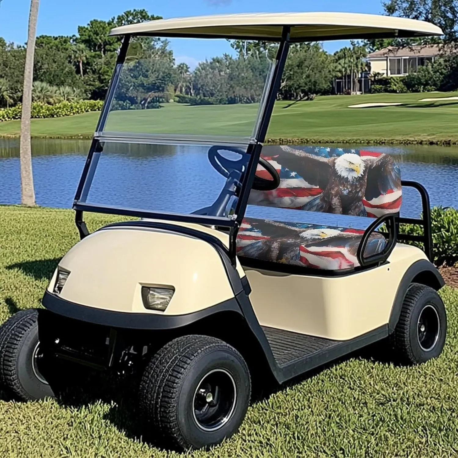 AFPANQZ Golf Cart Seat Cover Blanket - Breathable, Summer Use, Universal Fit, Anti-Dust & Scratch-Resistant Towel