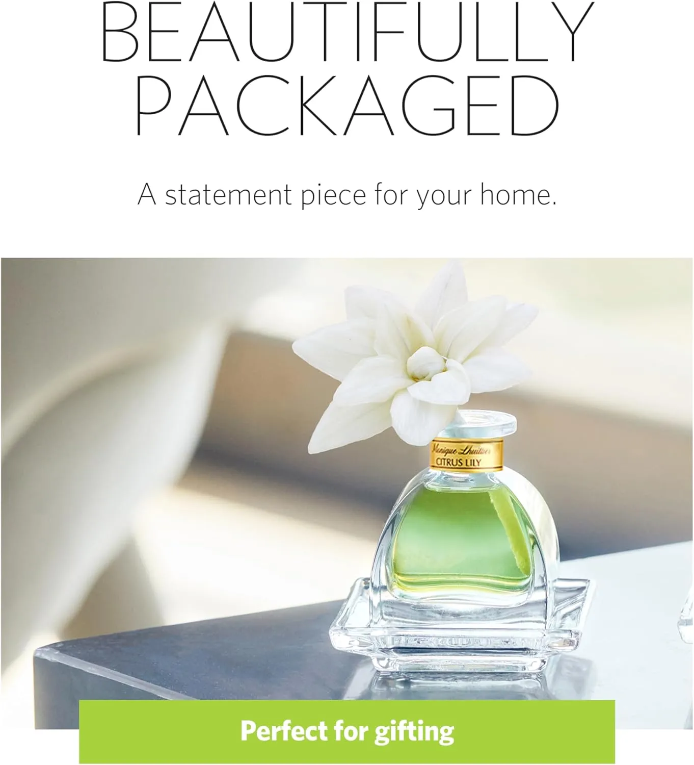 AGRARIA AirEssence & PetiteEssence Flower and Reed Diffuser Set, Luxury Home Scents Diffuser, Scented Oil Reed Diffuser, Flower and Reed Diffuser Gift Set for All Occasions
