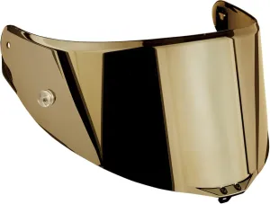 AGV Pista/Corsa Scratch Resistant Shield Street Motorcycle Helmet Accessories - Iridium Gold/One Size