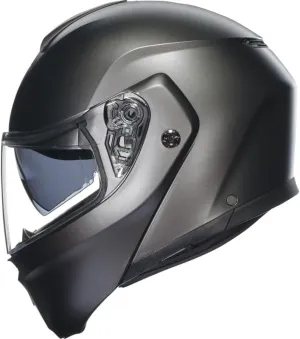 AGV StreetModular Solid Helmet (Large, Matte Gray)