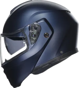 Agv StreetModular Solid Helmet (Medium, Mono Matte Profundo Blue)