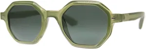 A.J. Morgan Vintage Inspired Geometric Sunglasses Octagonal