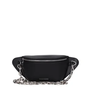 Alexander McQueen Backpacks and Baby Bags Men Leather Black
