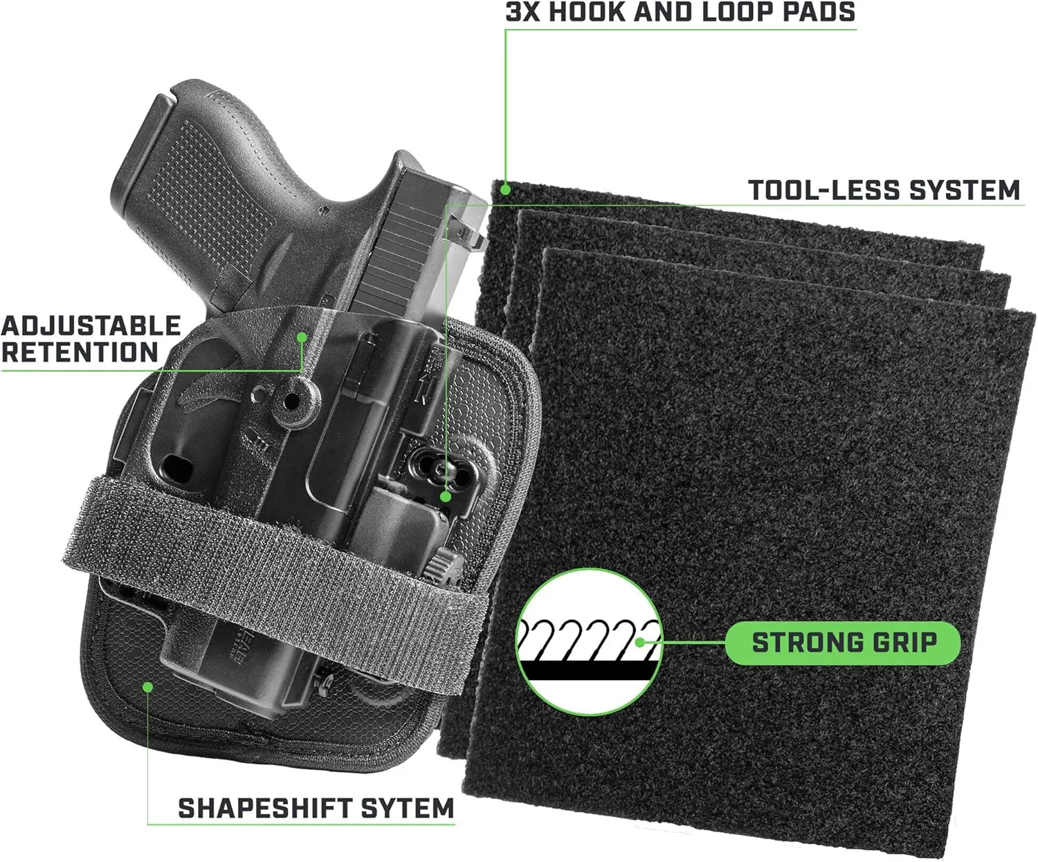 Alien Gear ShapeShift Hook & Loop Holster