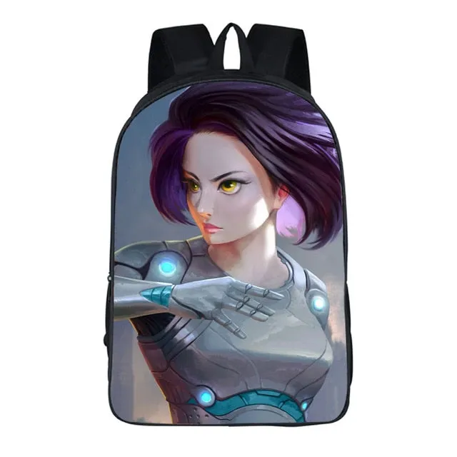 Alita Backpack School Bags
