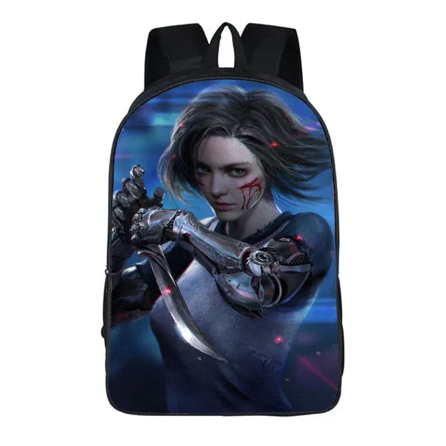 Alita Backpack School Bags