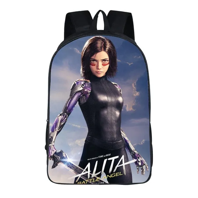 Alita Backpack School Bags