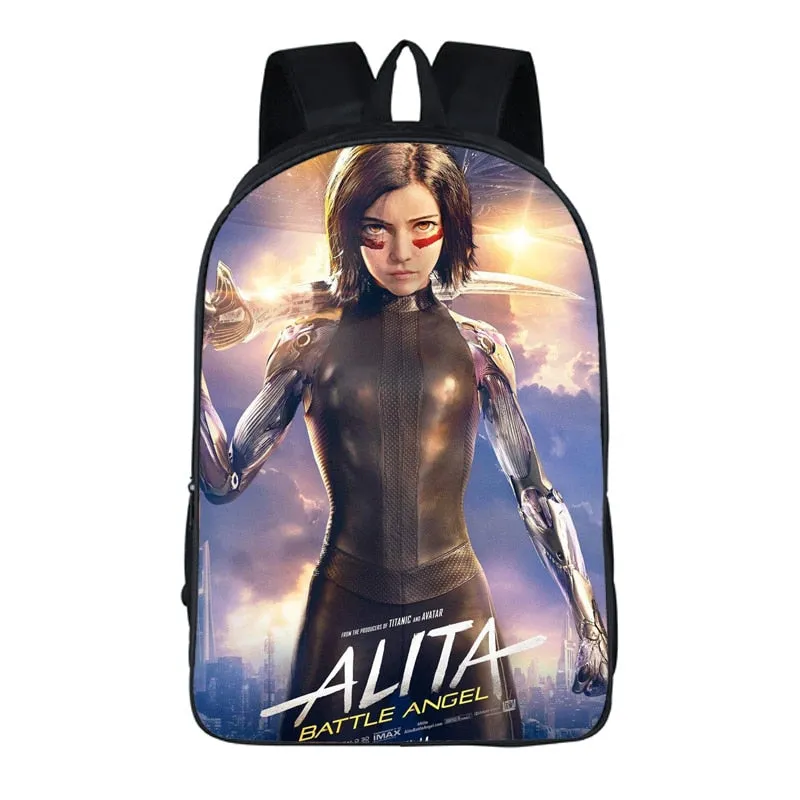 Alita Backpack School Bags