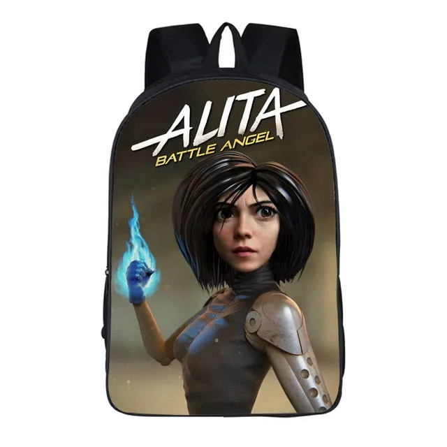 Alita Backpack School Bags