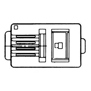 Allen Tel AT4X6SC-2224 Modular Phone Plug, 6-Position, 4 Contract, Solid Wire, 24 AWG (50 per package)