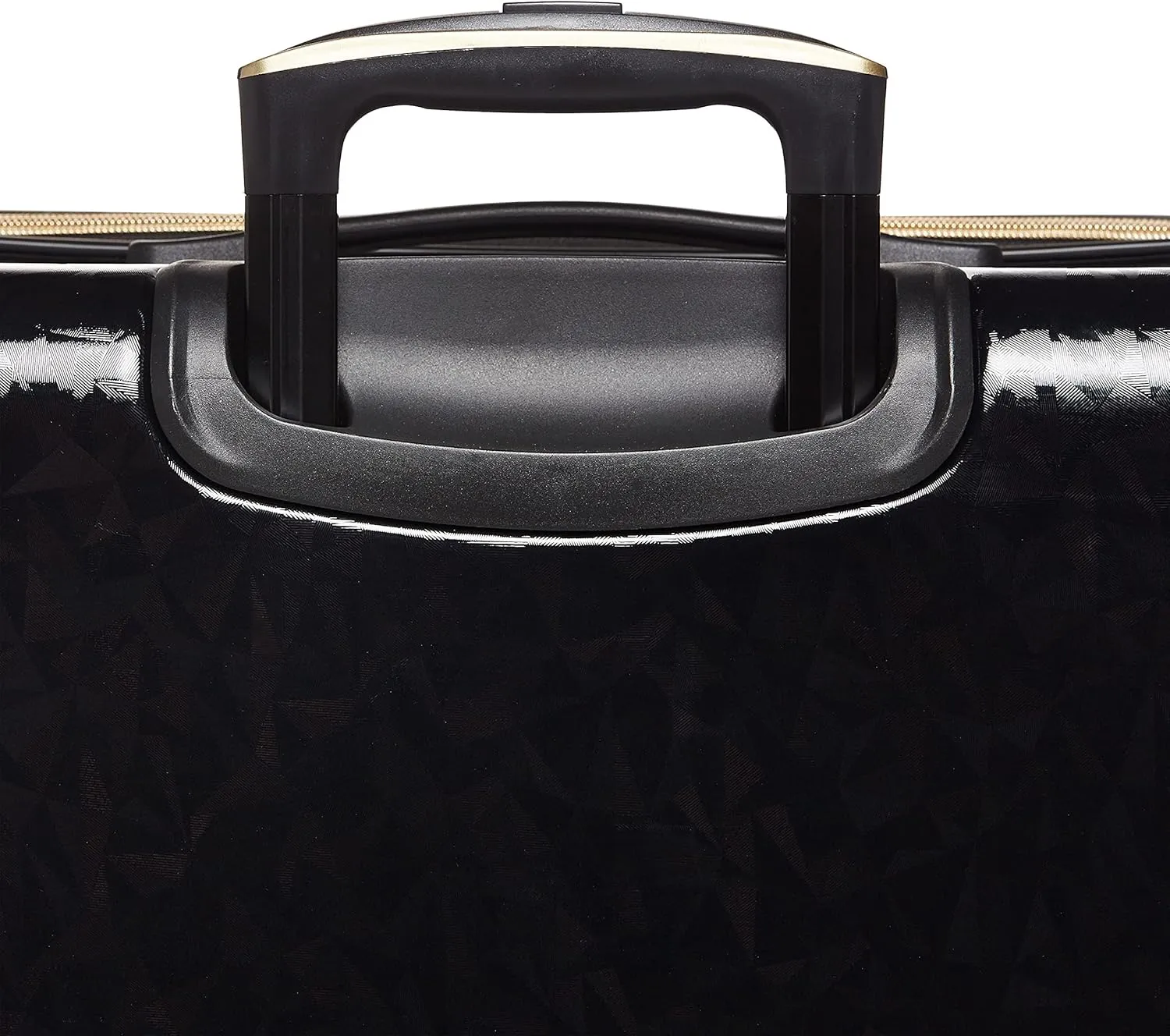 American Tourister Belle Voyage Hardside Luggage with Spinner Wheels, Black, Checked-Large 28-Inch