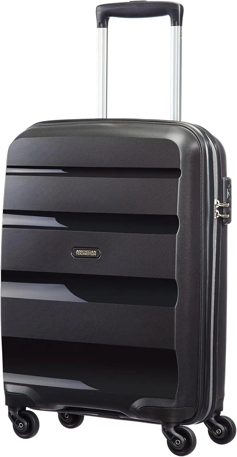 AMERICAN TOURISTER Hand Luggage, Black (Black), Spinner S (55 cm-31.5L)