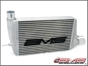 AMS EVO X Front mount intercooler with modular cast end tanks 2008  With Logo